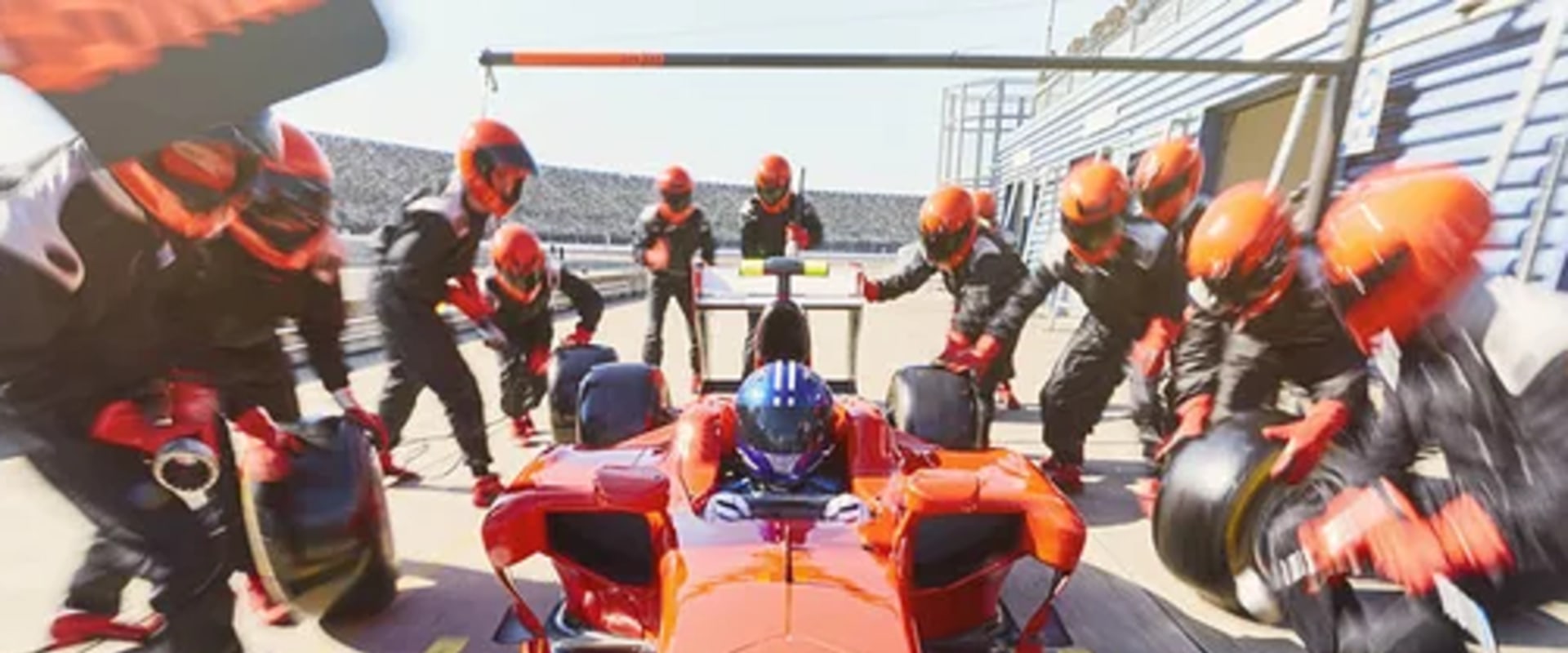 Exploring Pit Stop Strategies for Racing Simulations